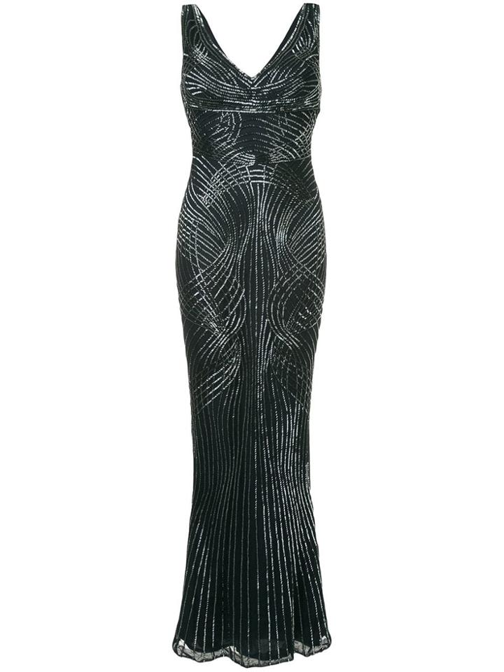 Rachel Gilbert Pepe Gown - Black