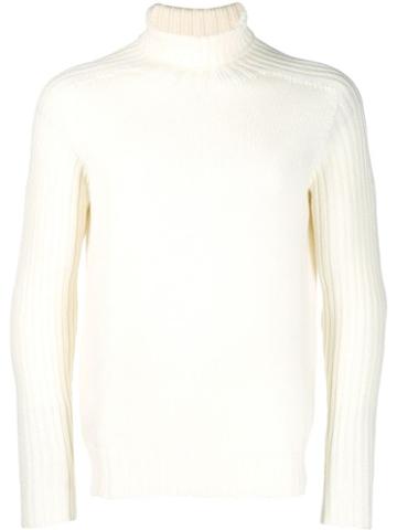 La Fileria For D'aniello Turtleneck Jumper - Neutrals