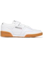 Reebok White Workout 85 Txt Leather Sneakers