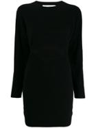 Iro Devlin Cut-out Detail Knit Dress - Black
