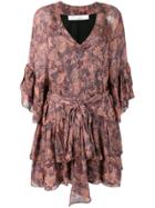 Iro Floral Day Dress - Neutrals