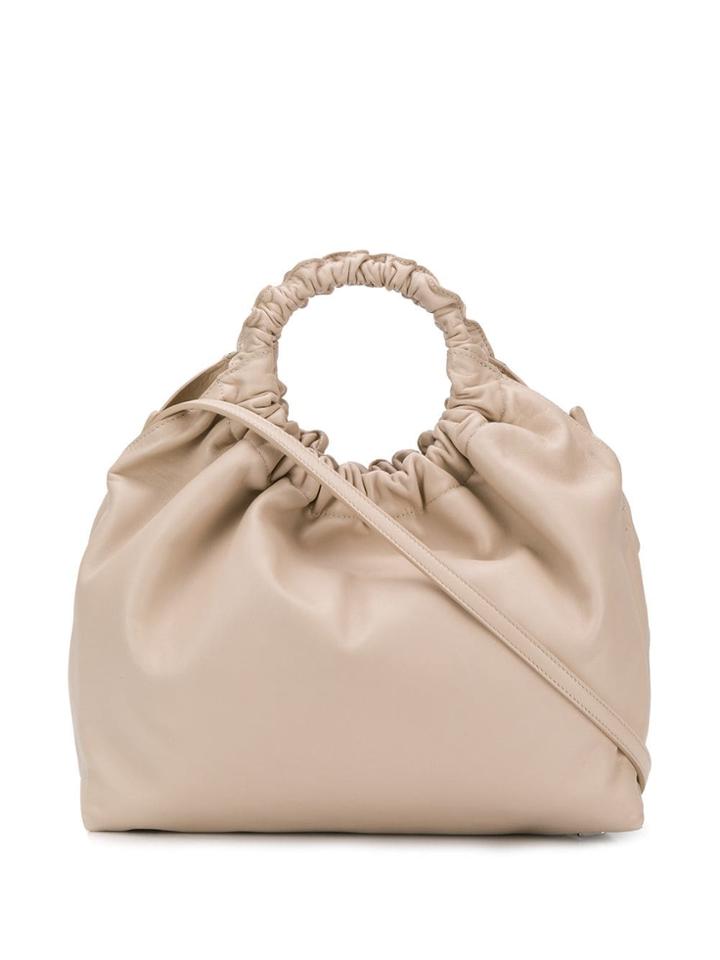 The Row Double Circle Tote Bag - Neutrals