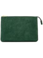 Céline Vintage Trio Cosmetic Pouch - Green