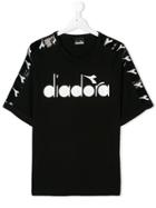 Diadora Junior Logo T-shirt - Black