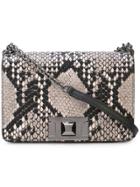 Furla Snake-print Crossbody Bag - Grey