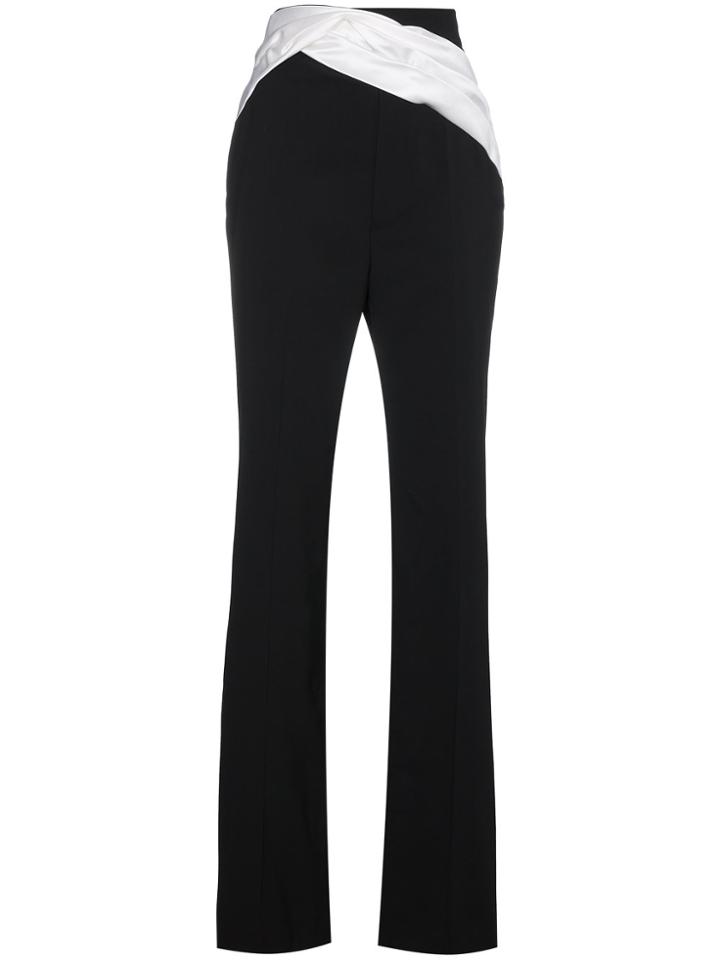 Haider Ackermann Contrast Sash Trousers - Black