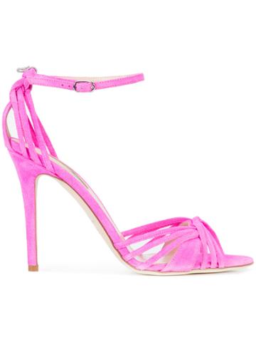 Sjp Collection Willow Sandals - Pink & Purple