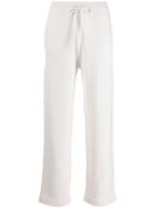 Agnona Knitted Track Pants - White