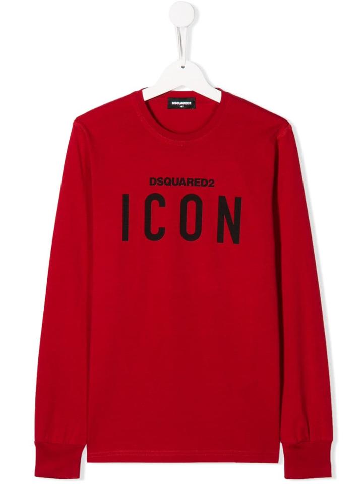 Dsquared2 Kids Teen Icon Print T-shirt