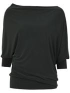 Uma Raquel Davidowicz Carlota Asymmetric Blouse - Black