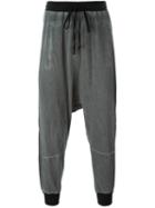 Rooms By Lost And Found Drop-crotch Track Pants