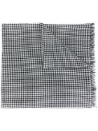 Isabel Marant Étoile - Fringed Trim Scarf - Women - Viscose/cashmere - One Size, Black, Viscose/cashmere