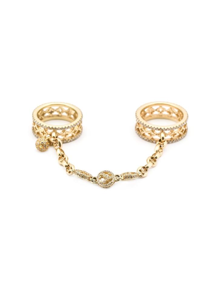 Loree Rodkin Handcuff Ring - Metallic