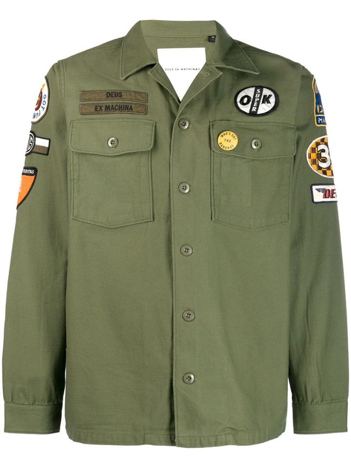 Deus Ex Machina Military Shirt Jacket - Green