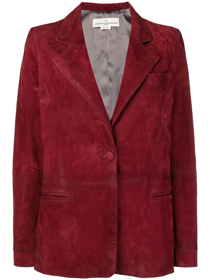Golden Goose Deluxe Brand Classic Single-breasted Blazer - Red