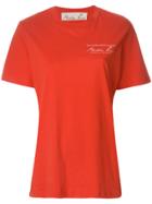 Martine Rose Short Sleeve Printed T-shirt - Red