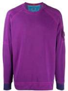 Cp Company Lens Sweatshirt - Purple