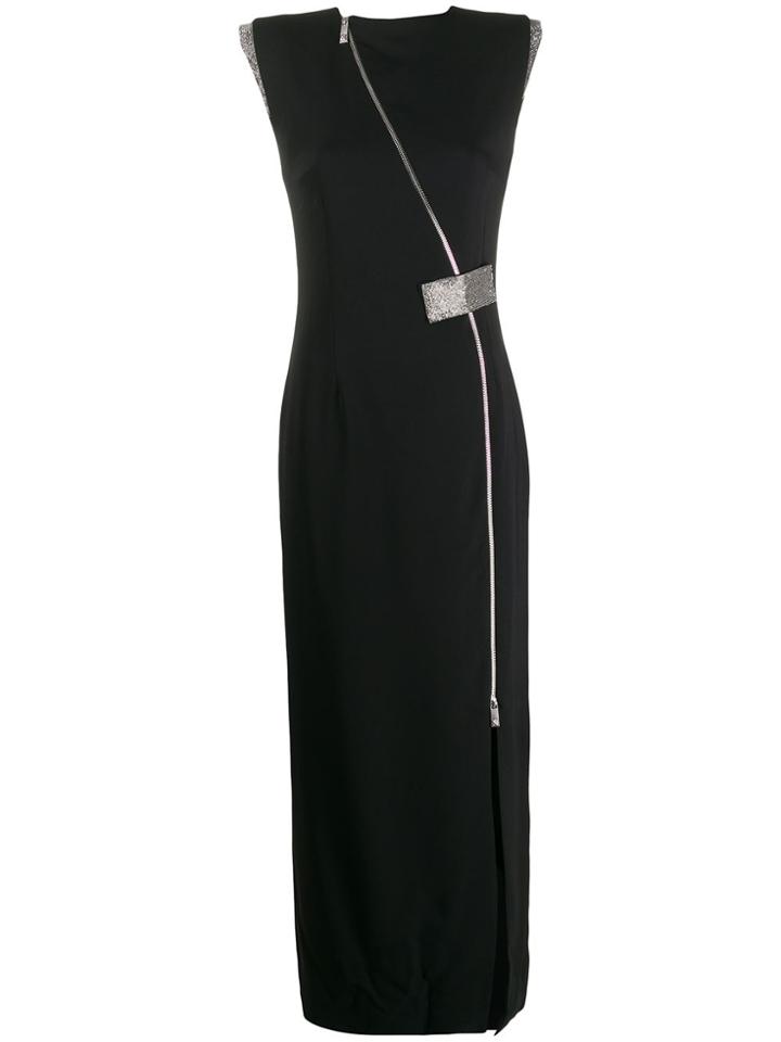 John Richmond Abito Lungo Kangalam - Black