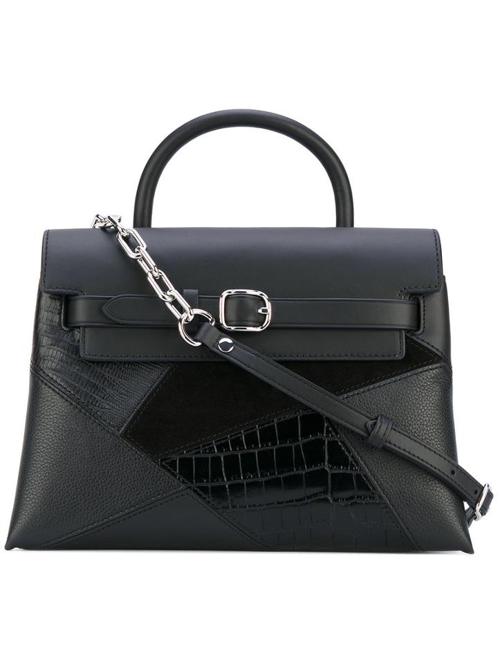 Alexander Wang - Attica Tote - Women - Calf Leather/calf Suede - One Size, Black, Calf Leather/calf Suede