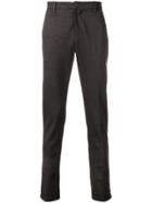 Dondup Checked Tailored Trousers - Black