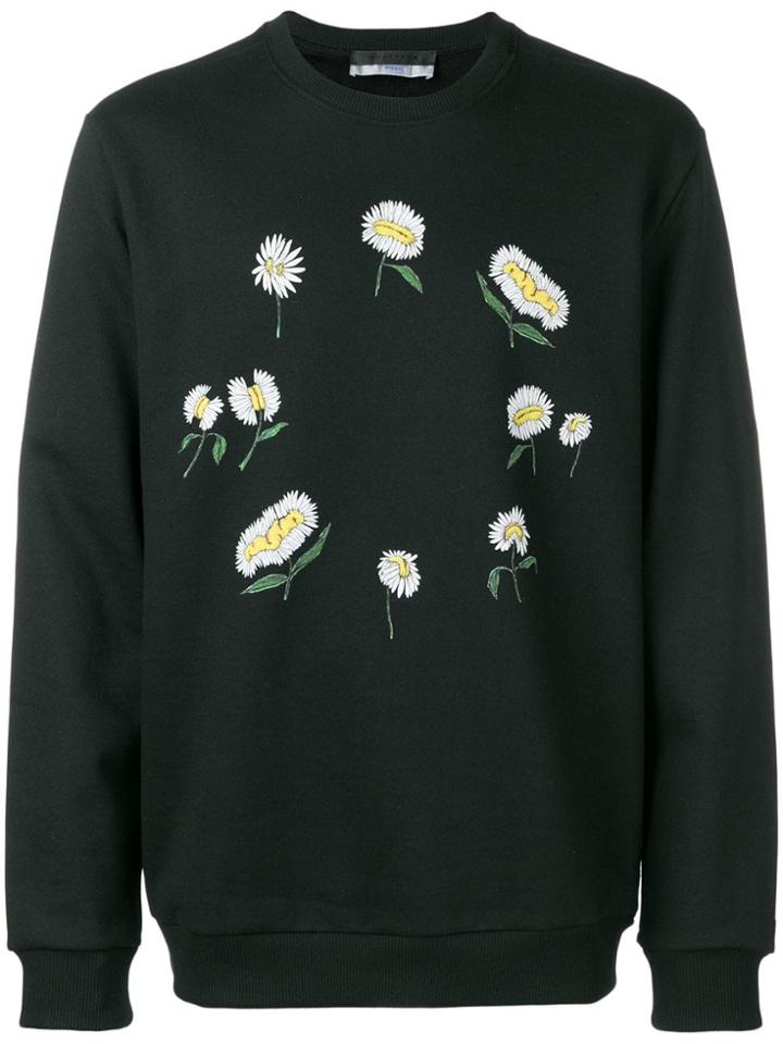 1017 Alyx 9sm Floral Print Sweatshirt - Black
