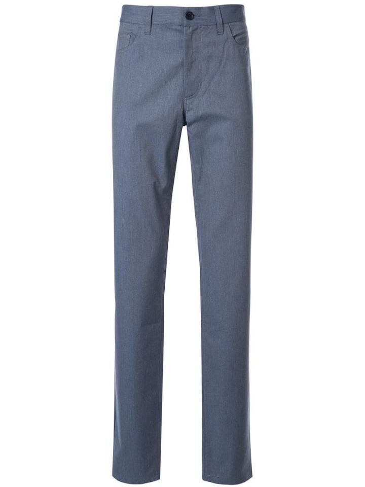 Cerruti 1881 Cotton Blend Chinos - Blue