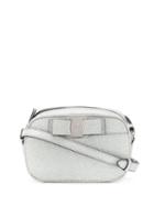 Salvatore Ferragamo Vara Bow Camera Bag - Silver