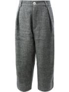 Toogood The Tinker Cropped Trousers - Grey