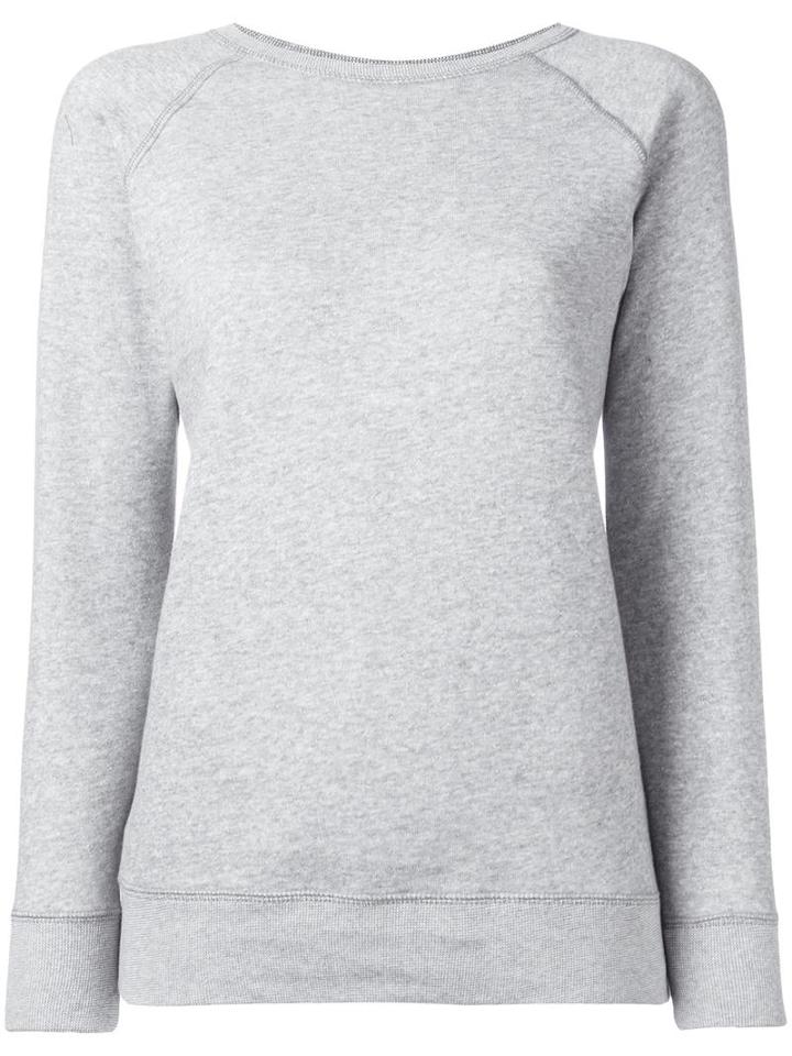 Isabel Marant Étoile Billy Sweatshirt, Women's, Size: 36, Grey, Cotton/polyester