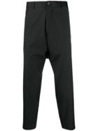 Société Anonyme Cropped Drop-crotch Trousers - Grey