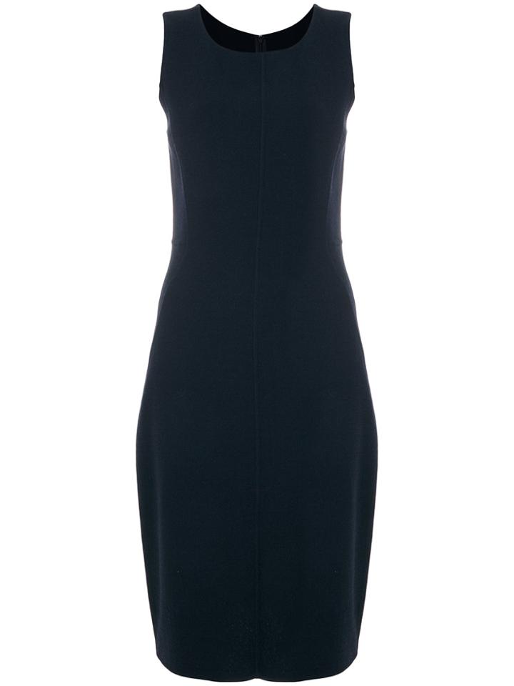 Emporio Armani Slim Fit Dress - Blue