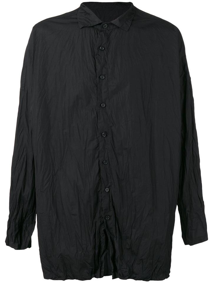 Casey Casey - Crisp Shirt - Men - Cotton - S, Black, Cotton
