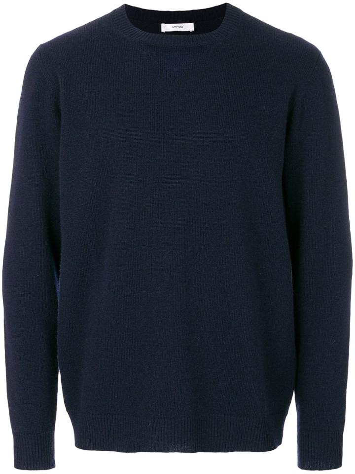 Mauro Grifoni Crew-neck Jumper - Blue