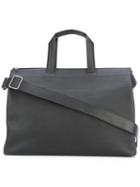 Isaac Reina - Top Zip Tote - Unisex - Calf Leather - One Size, Black, Calf Leather