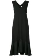 Le Ciel Bleu V-neck Dress - Black