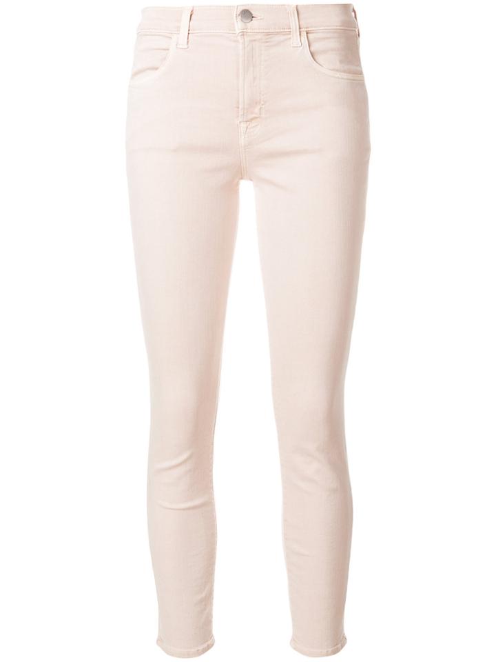 J Brand Alana Cropped Skinny Jeans - Nude & Neutrals