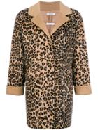 P.a.r.o.s.h. Leopard Pattern Coat - Neutrals