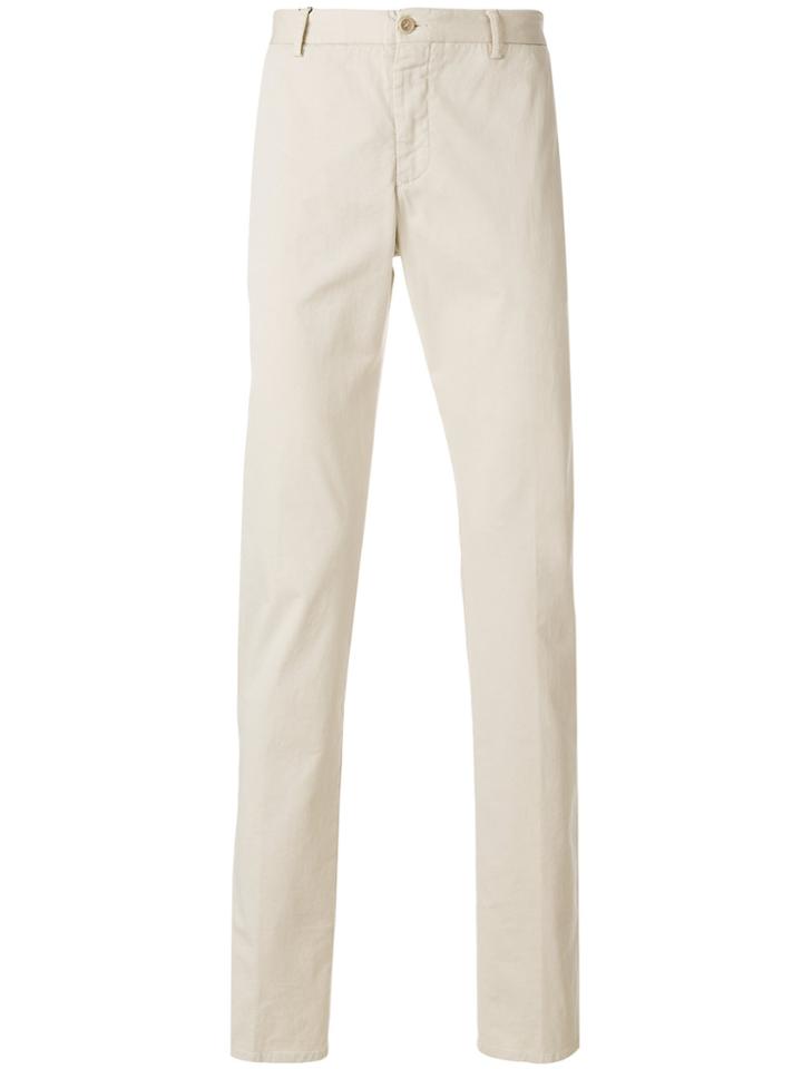 Etro Slim Fit Trousers - Nude & Neutrals