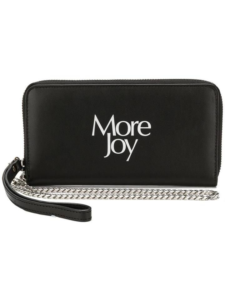 Christopher Kane 'more Joy' Wallet - Black