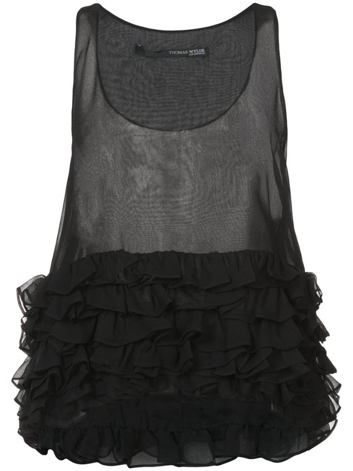 Thomas Wylde Lucid Tank Top - Black