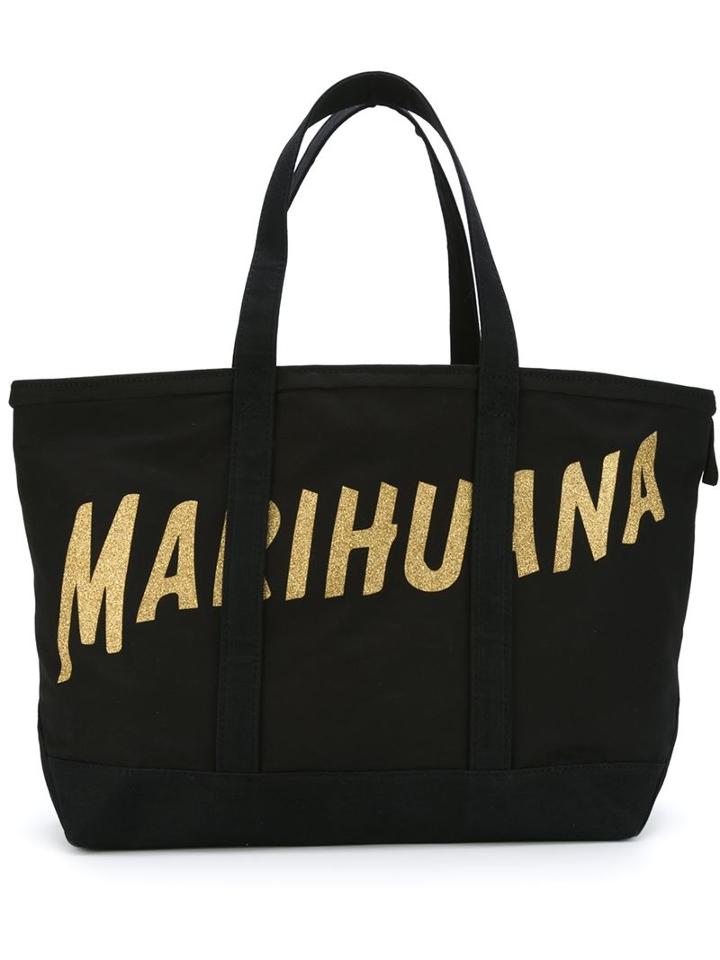Palm Angels 'marihuana' Large Tote
