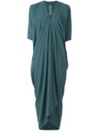 Rick Owens 'kite' Dress, Women's, Size: 42, Green, Acetate/viscose