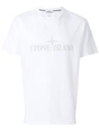 Stone Island - Printed T-shirt - Men - Cotton - S, White, Cotton
