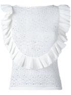 Antonino Valenti Flox T-shirt, Women's, Size: 44, White, Cotton/nylon