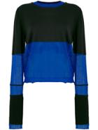 Maison Margiela Panelled Sweater - Black
