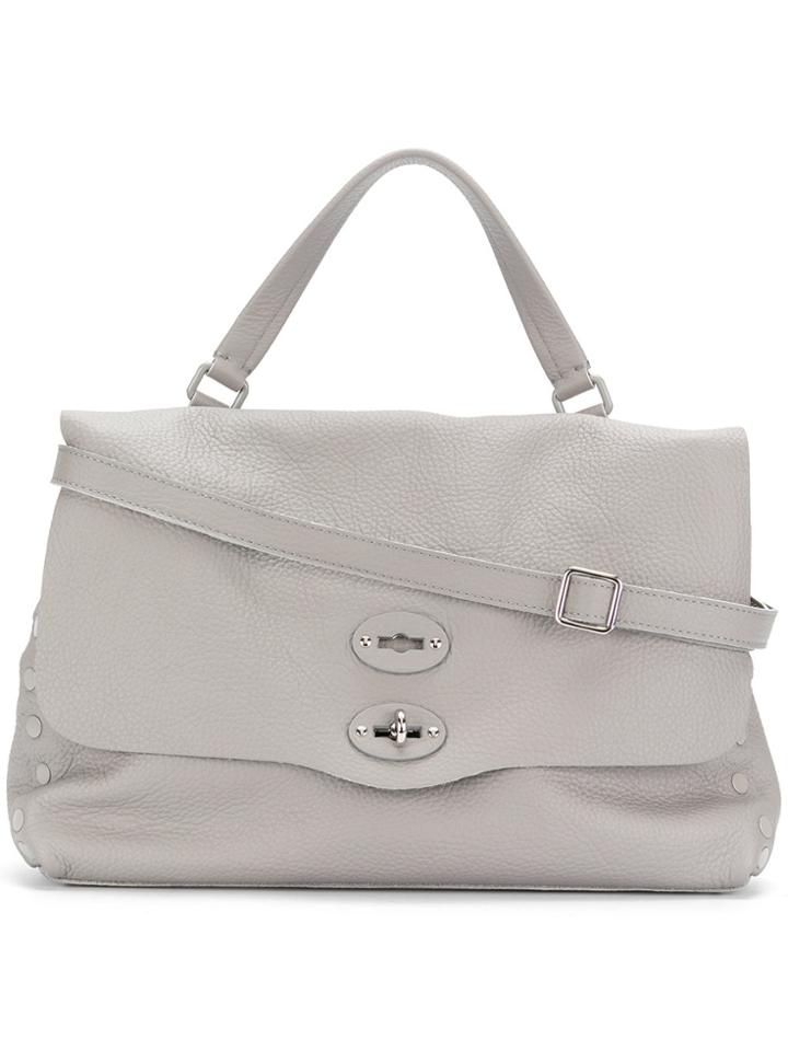 Zanellato Postina Medium Tote - Grey