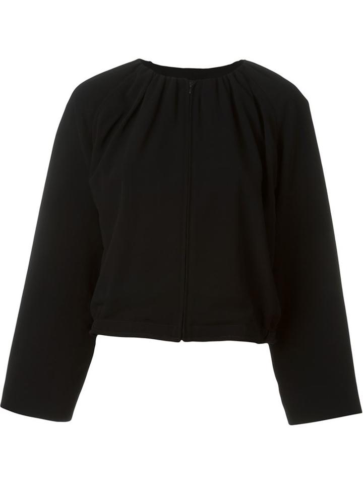 Giorgio Armani Vintage Gathered Neckline Jacket