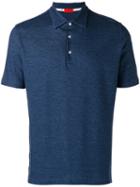 Isaia - Classic Polo Shirt - Men - Cotton - S, Blue, Cotton