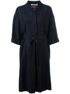 Cristaseya Flannel Dress - Blue