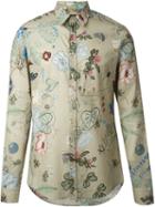 Gucci 'flora Knight' Print Straight Shirt